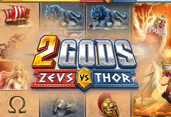 2 Gods Zeus vs Thor - 4ThePlayer slot at Ritzo Casino Casino