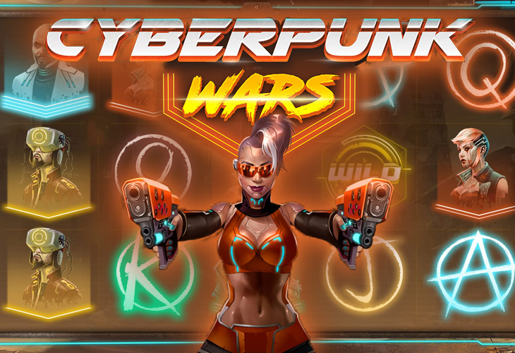 Cyberpunk Wars - Woohoo slot at Ritzo Casino Casino