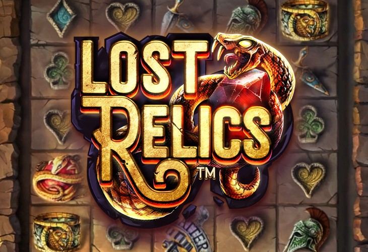 Lost Relics - NetEnt slot at Ritzo Casino Casino