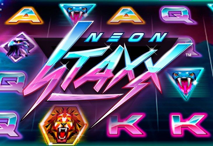 Neon Staxx - NetEnt slot at Ritzo Casino Casino