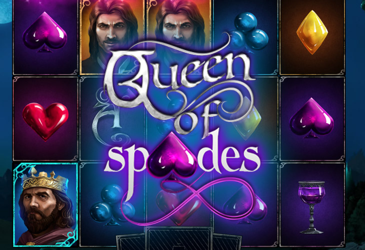 Queen Of Spades - Mascot slot at Ritzo Casino Casino