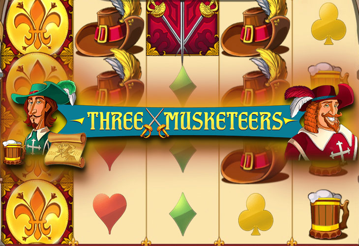 Three Musketeers - Red Tiger Gaming slot at Ritzo Casino Casino